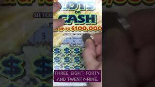 Welbys Winning Tickets S12  5 Scratch Ticket [upl. by Ydnab]