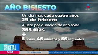 ¿Qué es el año bisiesto  Noticias con Crystal Mendivil [upl. by Bergmans]