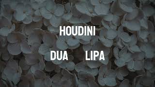 Houdini  Dua Lipa Lyrics Video [upl. by Nial705]