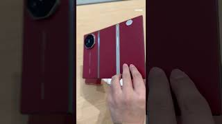 A close look at Huawei’s new trifold phone [upl. by Zarihs162]