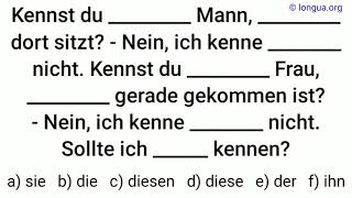 dieser diese diesen der die den Demonstrativartikel Relativpronomen Artikel Akkusativ Dat [upl. by Benjie]