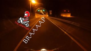 KTM RC8  Jester68 SlipOn Exhaust  Tunnel Run [upl. by Nnayrrehs]