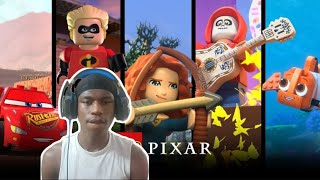 LEGO Pixar Bricktoons Official Trailer Reaction [upl. by Mendy596]