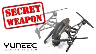 Yuneec CEO Reveals Secret Weapon for Typhoon 4K Quadcopter [upl. by Etnahc]