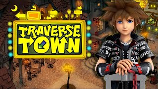 We Made It To TRAVERSE TOWN  KINGDOM HEARTS HD 15 REMIX Part 2 [upl. by Knipe]