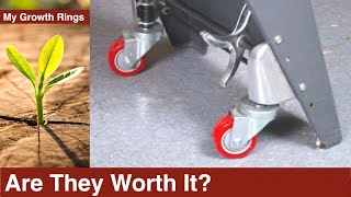 Econo vs Premium Wheel Upgrades for your Shopsmith Casters Are They Worth It [upl. by Herahab296]