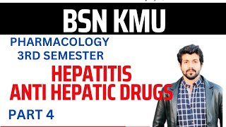 BSN KMU  3RD SEM  nursinglecture pharmacology  antivirals hepatitis [upl. by Delwin]