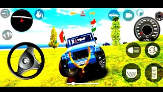 Dollar Song Sidhu Moose Modelled Mahindra black Thar 😈 lndian Car Simulator 3D  Android Part 268 [upl. by Rebna]