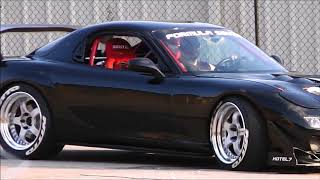 Turbo Rx7 26b incredible Sound 4 Rotor [upl. by Atiuqet748]