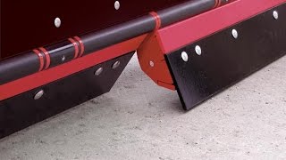 New Hiniker Torsion trip edge plows V plow amp Poly amp Stainless trip edge snow plow [upl. by Ynoep536]