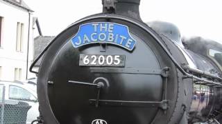 A Trip on The Jacobite Vintage Steam Train in Scotland [upl. by Arymat]