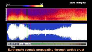 Underwater Microphone Captures Honshu Japan Earthquake [upl. by Ruth]