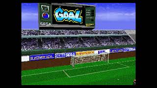 Worldwide Soccer Sega International Victory Goal Edition Sega 1995 [upl. by Illib]