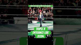 Triple H Epic Entrance  RAW After WrestleMania 2024 tripleh wweraw wrestlemania [upl. by Eirrod]