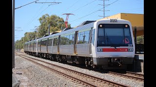 Transperth trains at Beckenham [upl. by Kelton]