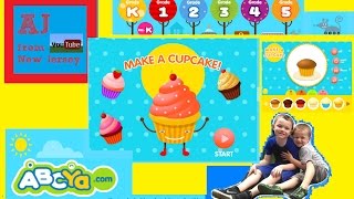 TODDLER GAMING ARE YOU READY TO ENJOY YOUR CUPCAKE We play ABCYA Games ►► AJ from New Jersey [upl. by Aserat]