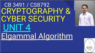 412 Elgammal Digital Signature Scheme in Tamil [upl. by Odelinda545]