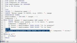 FreeBASIC programming tutorial [upl. by Cinelli373]