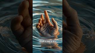 Why Do Fingers Wrinkle in Water 🤔 [upl. by Eelrak]