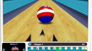 Miniclip Gutter Ball Gameplay [upl. by Velvet832]