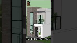 Projeto mini casa 4x6  Veja como fazer minicasas projetodecasas housemaking [upl. by Berrie410]