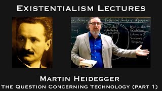 Martin Heidegger  Question Concerning Technology part 1  Existentialist Philosophy amp Literature [upl. by Nazarius]