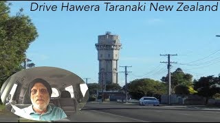 Drive in Rain Hawera South Taranaki New Zealand 2018 [upl. by Stannwood]