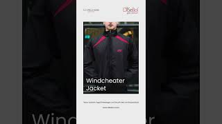 Windcheater Jacket jacketstyle jackets windcheater black red customized dilsebol [upl. by Morganica28]