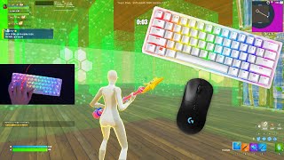 Razer Huntsman Mini Fortnite🤩Keyboard Sounds ASMR 240 FPS Smooth 4K⭐ [upl. by Lette]