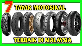 7 Jenama Tayar Motosikal Terbaik di Malaysia 2024 [upl. by Crelin]