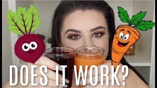 Dying My Hair With VEGETABLE Juice VEGAN Natural Hair Colouring [upl. by Ortensia]