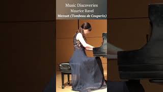 Music Discoveries 40 Ravel Menuet From Tombeau de Couperin piano [upl. by Nillad]