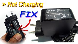 lenovo laptop charger not working  Lenovo Ideapad charger open and repair [upl. by Massingill290]