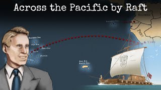 Thor Heyerdahls KonTiki voyage across the Pacific  EXPLORATION DOCUMENTARY [upl. by Orrocos]