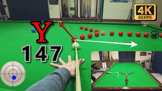 Snooker POV Y 147 [upl. by Hayden429]