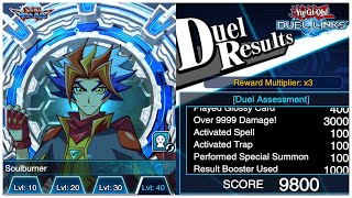 FTP How to farm Soulburner for 9000 EASY LV 40 YuGiOh Duel Links [upl. by Peterec209]