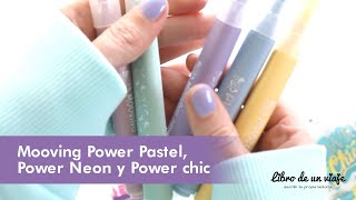 Resaltadores Mooving Power Pastel Power Neon y Power Chic [upl. by Nalid]