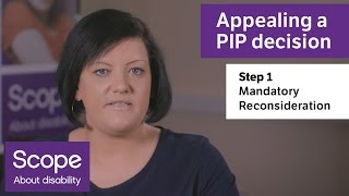 How to Appeal a PIP Decision Step One  Mandatory Reconsideration [upl. by Gavriella927]