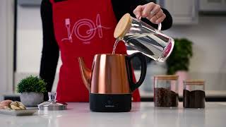 Mixpresso Electric Percolator Coffee Pot  Premium Quality 4 Cups Stainless Steel Percolator [upl. by Asilehc867]