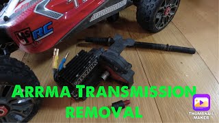 Arrma 3s Transmission removal  How To [upl. by Emilee]