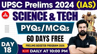 UPSC CSE 2024  Science and Technology  ConceptMCQs  By Rudra Sir  Adda247 IAS [upl. by Leorsiy]