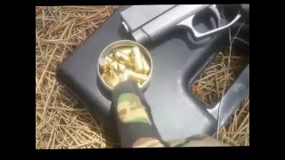 Tes ammunition 9mm pak conver 55mm22 bullet [upl. by Aitsirk]