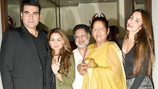 Arbaaz Khan SPOTTED With Ex Malaika Aroras Family [upl. by Yonah]