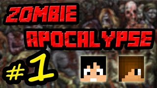 Tackle⁴⁸²⁶ Minecraft Custom Map  Zombie Apocalypse 1 บร๊ะเจ้าช่วยด้วย [upl. by Linette]