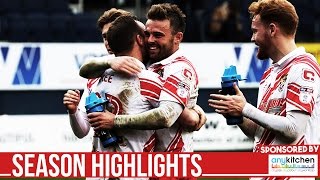 SEASON HIGHLIGHTS Stevenage FC 20162017 best bits [upl. by Abehshtab]