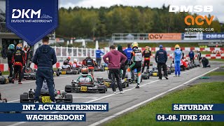 Deutsche KartMeisterschaft Wackersdorf 05062021 [upl. by Bilow]