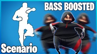 Scenario IKONIK Skin Emote BASS BOOSTED [upl. by Rozanna]