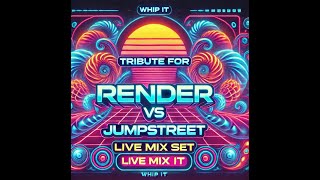 Render vs Jumpstreet Whip It DJ Mix 🎧 Nov 2024 🚀 Dark Manic Psytrance 🎧 148 BPM ❤️ Whip It 026 [upl. by Ardnal734]