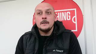 Ian Deakin’s post match thoughts after loss at Workington [upl. by Levitt408]