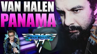 Van Halen  Panama Playthrough  Ibanez Rg350mz  Pod Hd500 [upl. by Aicilanna]